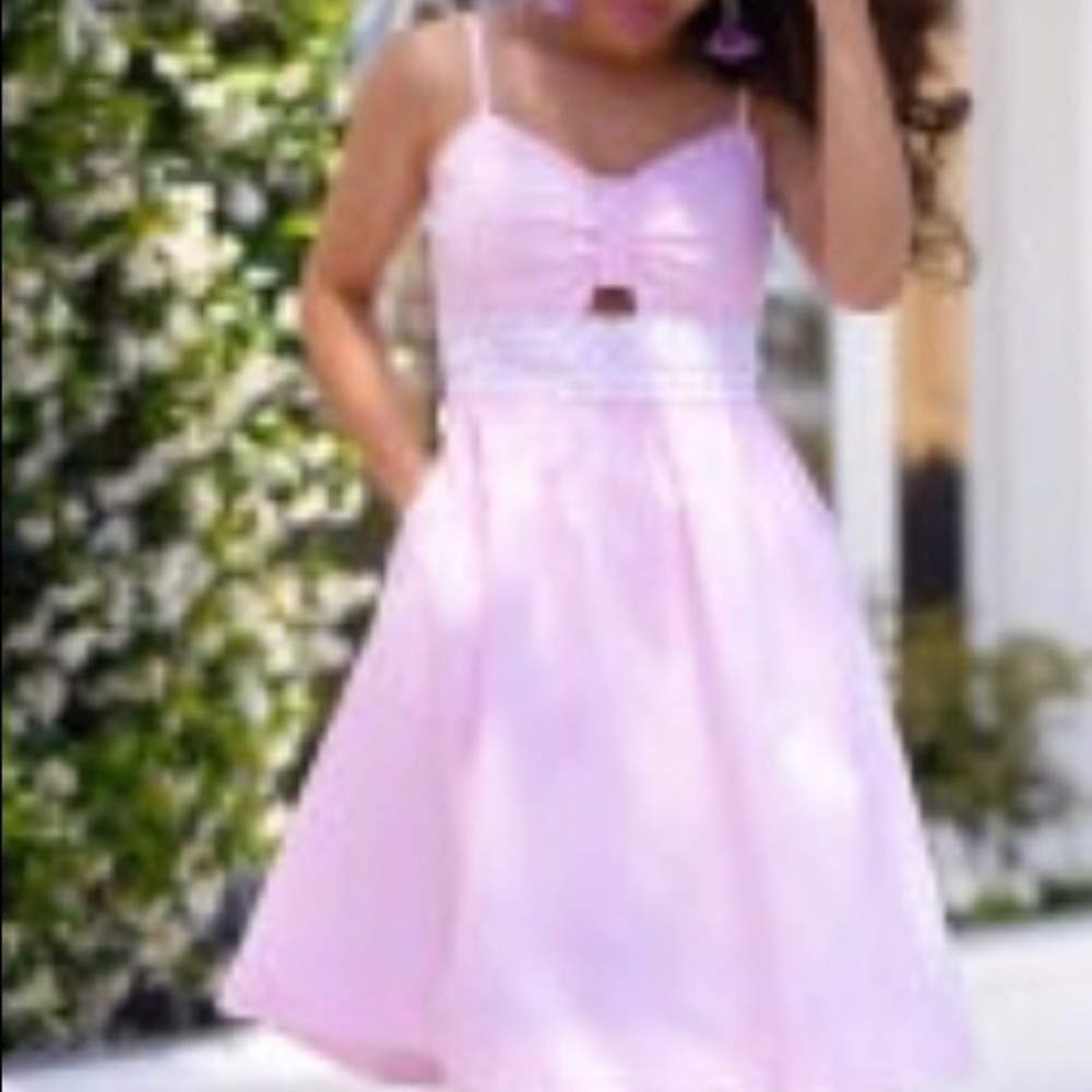 Adorable seersucker dress with pockets!!!!